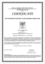KEZ Certifikát EN Výrobky