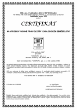 Certifikát KEZ CZ